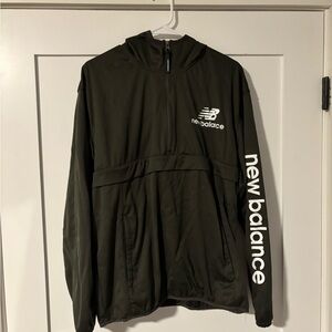 New Balance Olive Green Windbreaker Jacket